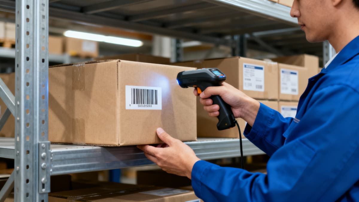 logistics-system-3-251210 ハンディターミナルを使う男性