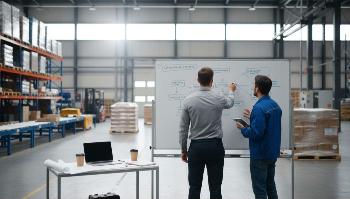 logistics-improvement-1 物流改善を相談する従業員