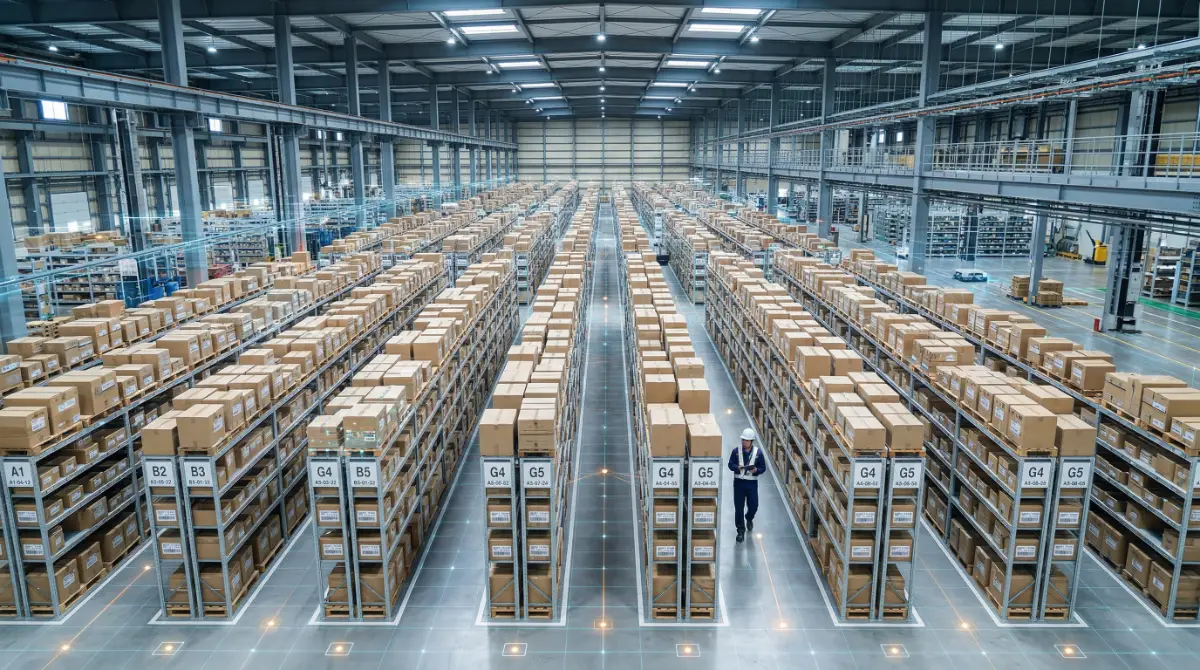 inventory-management-visualization-2 大量の在庫を抱える倉庫の画像