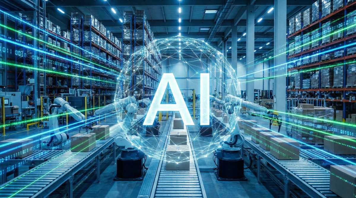 物流倉庫とAI