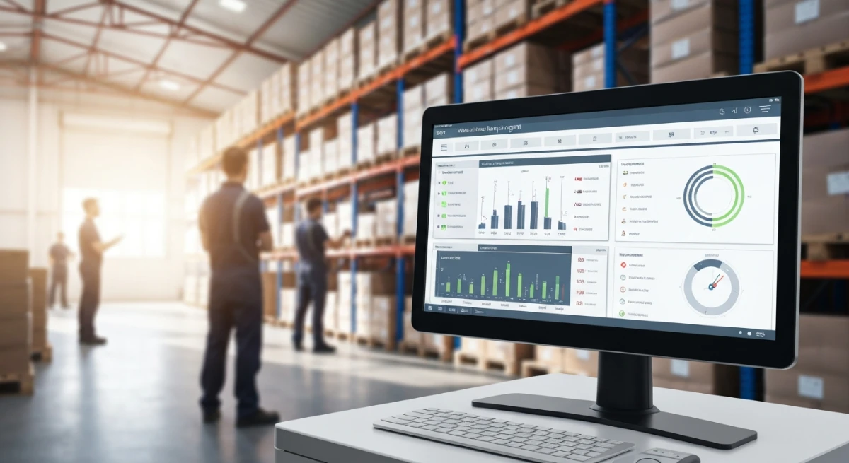 dialog-logistics-kpi-2 物流KPIを測定する光景