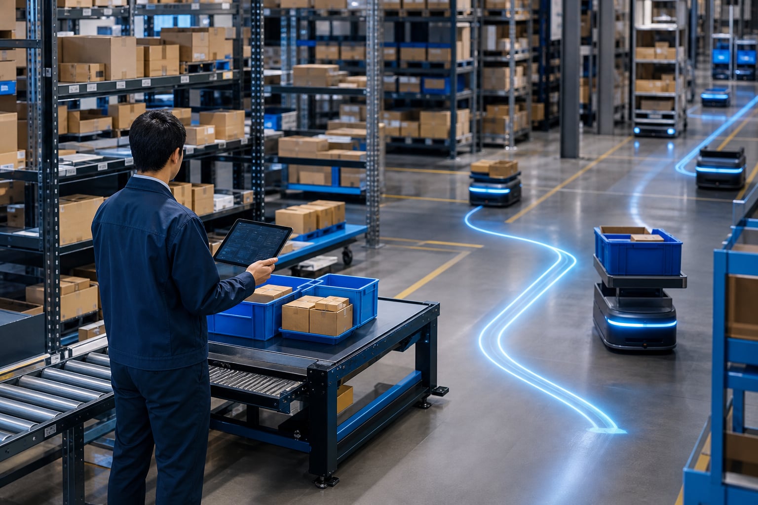 WMSと物流ロボットを連携させて現場の生産性を最大化する秘訣とは?